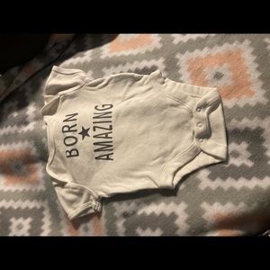 Baby girl onesie